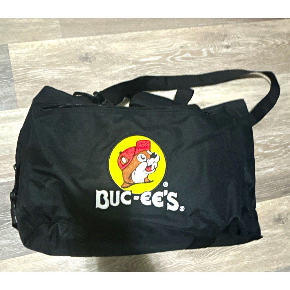 Buc-ee's Black Insulated Food Delivery Bag for Hot or Cold Items